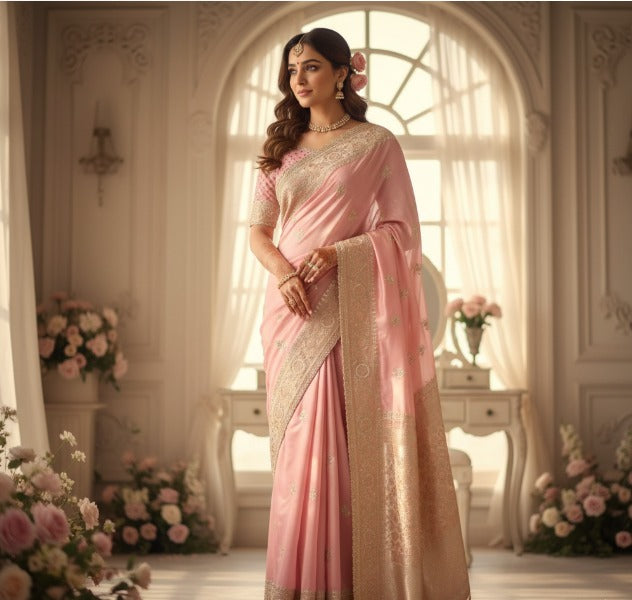 12 Bridal Saree Colour Combinations for Brides in 2025