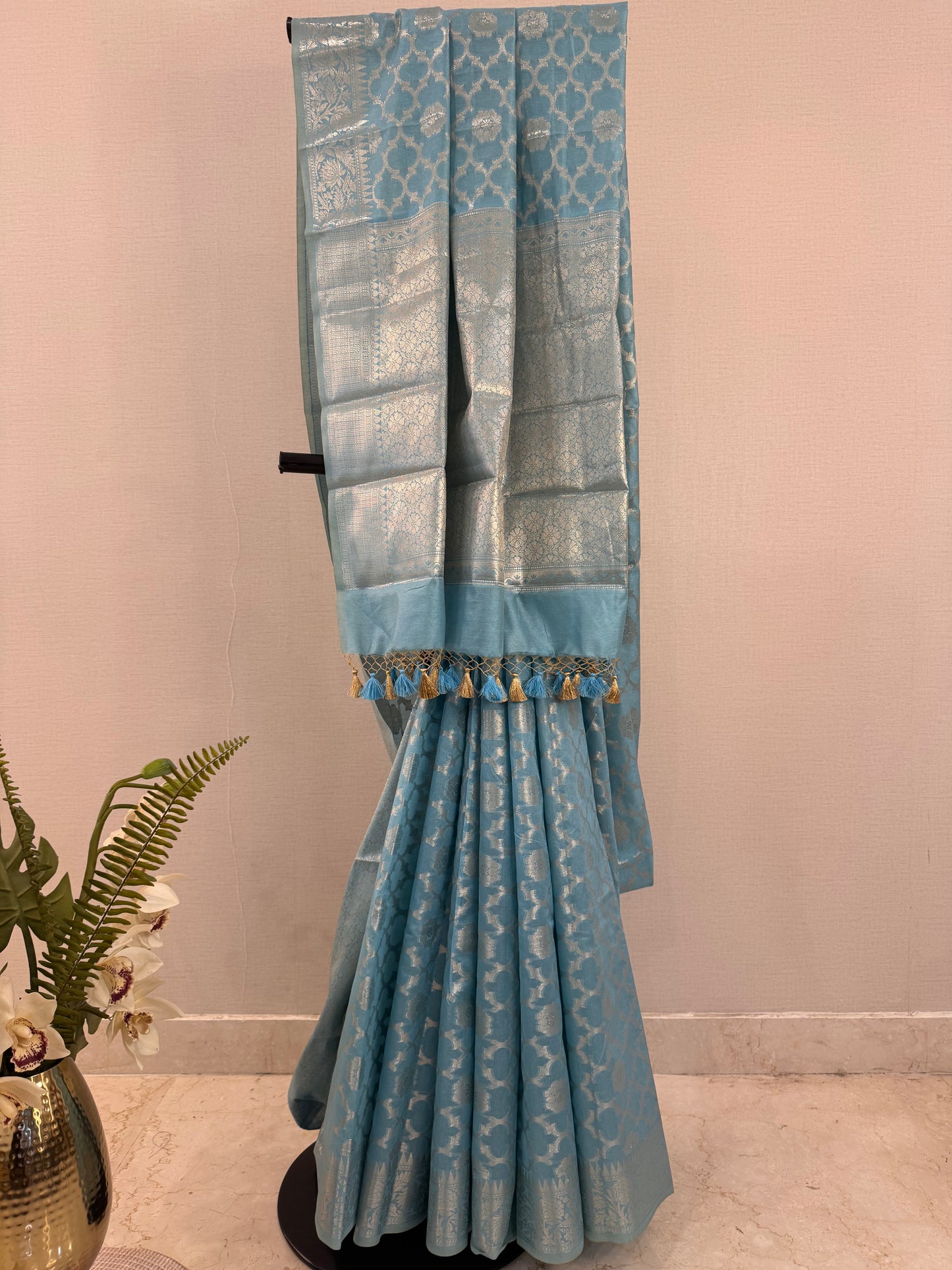 Vanam Neel Festive Saree