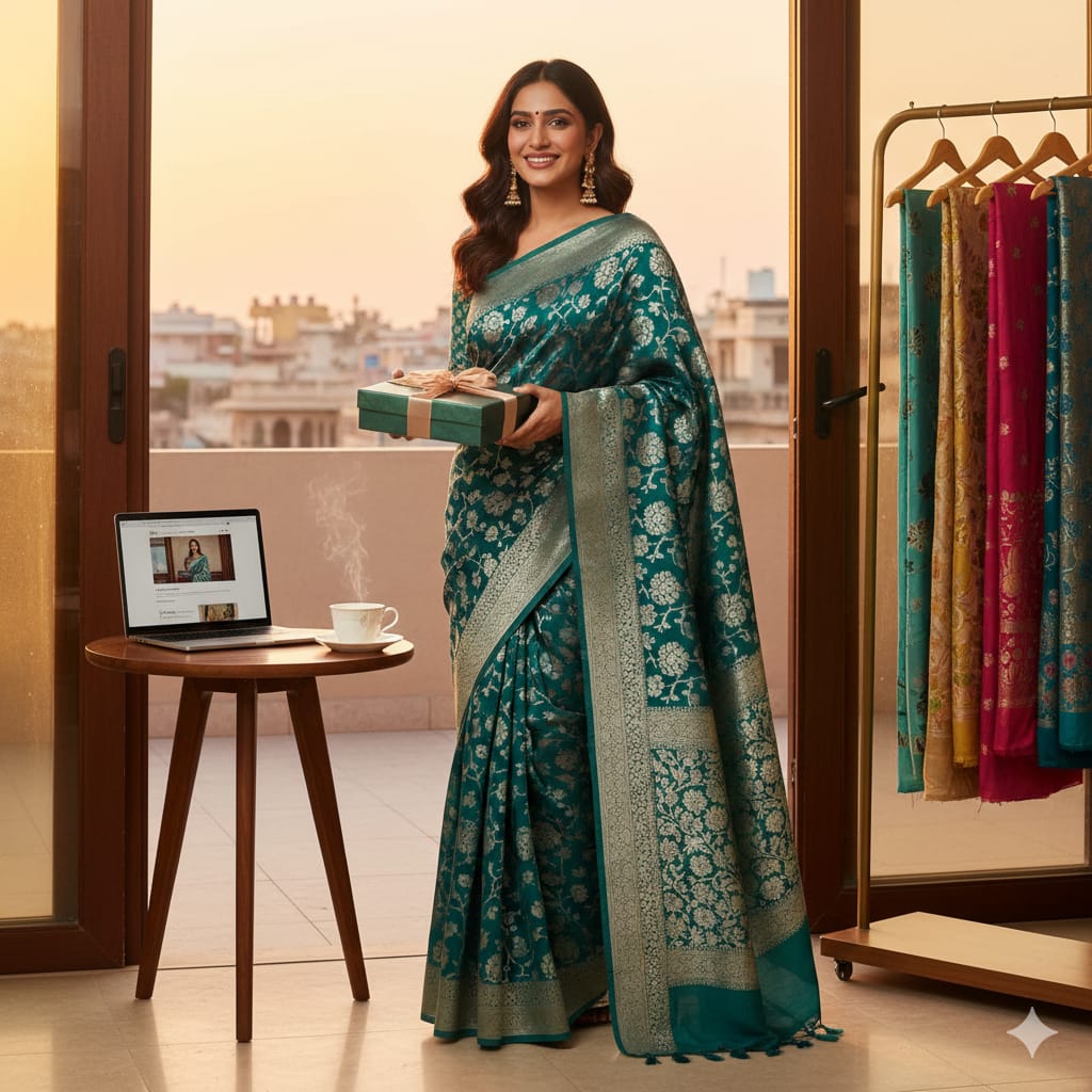 Why House of Hrdya Is the Best Luxury Saree Brand Online for All Occasions