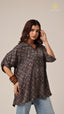 Kaftan Ajrakh Black