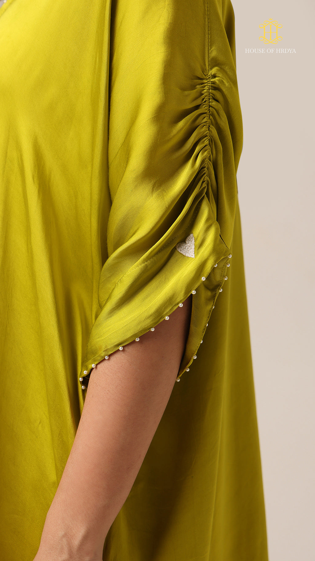 Kaftan Plain Green