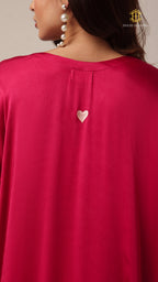 Kaftan Plain Pink