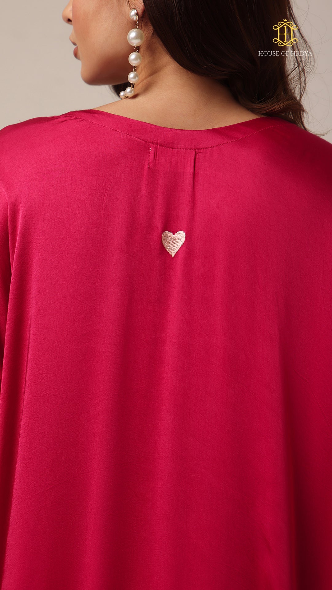 Kaftan Plain Pink