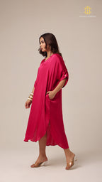 Kaftan Plain Pink