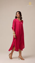 Kaftan Plain Pink
