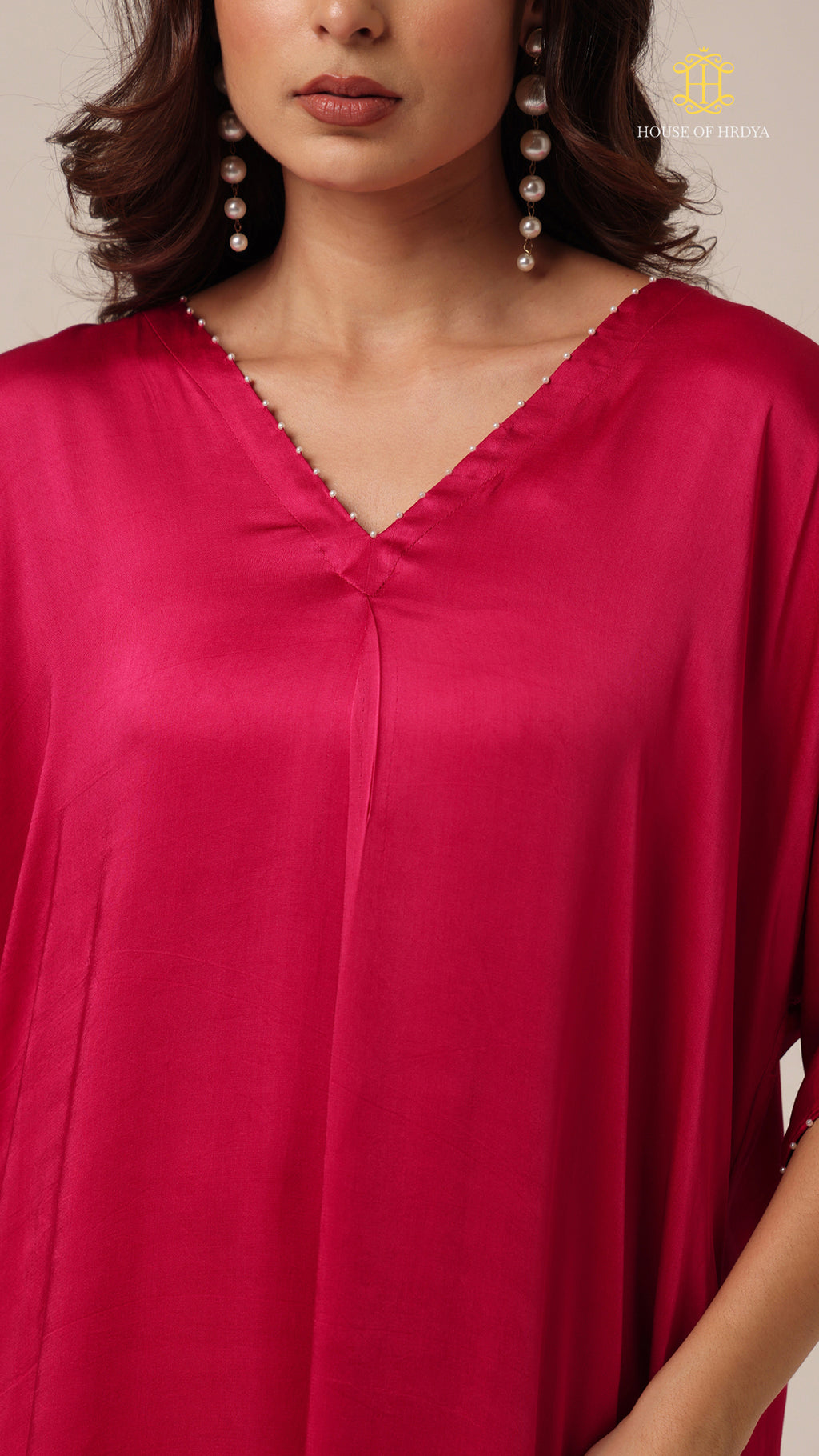 Kaftan Plain Pink