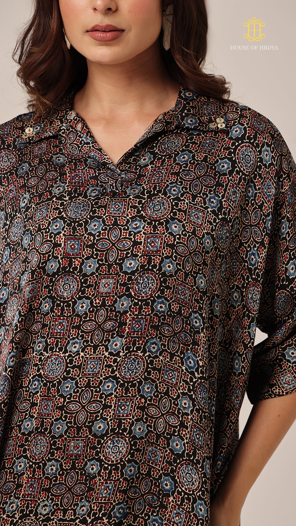 Kaftan Plain Black