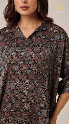 Kaftan Plain Black