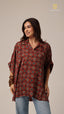 Kaftan Ajrakh Red