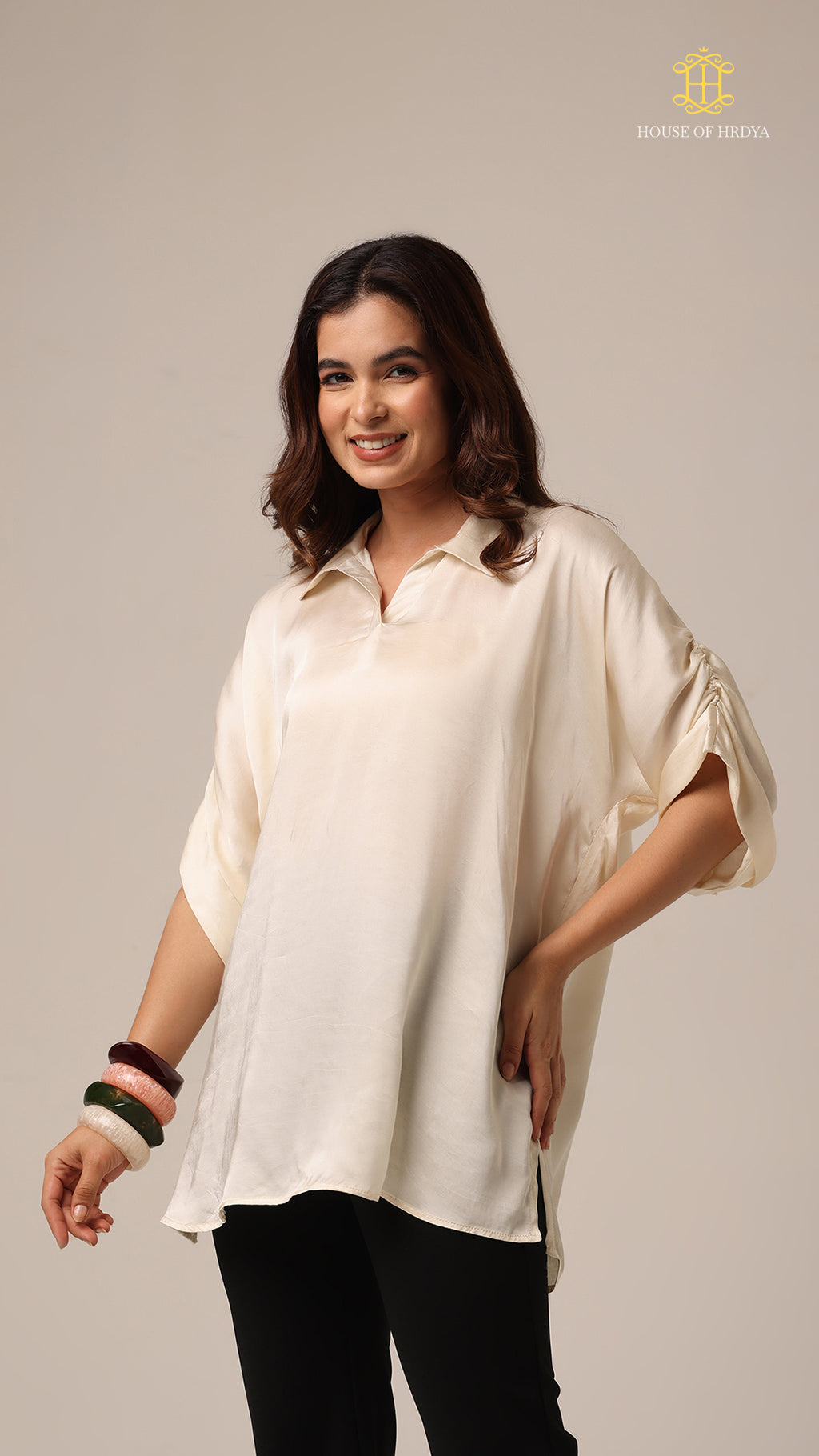 Kaftan Plain White