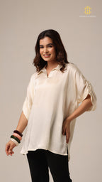 Kaftan Plain White