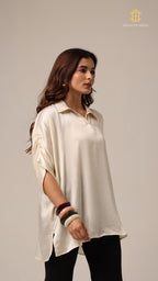 Kaftan Plain White
