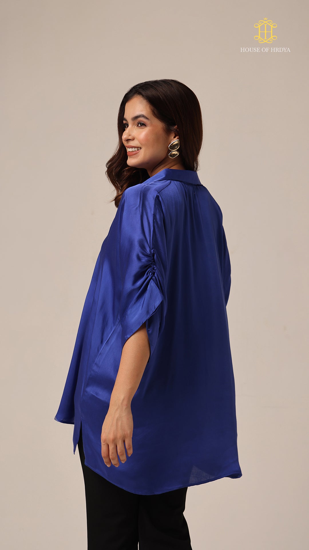 Kaftan Plain Blue