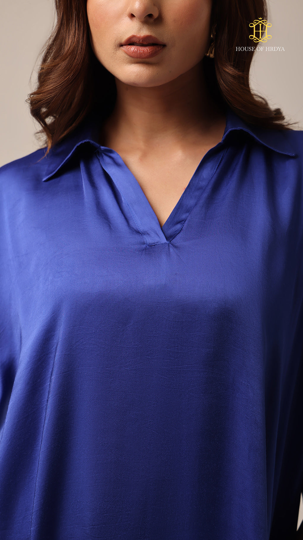Kaftan Plain Blue