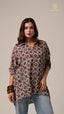 Kaftan Ajrakh White