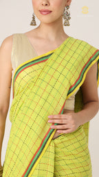 Nirva Kantha Harit Saree