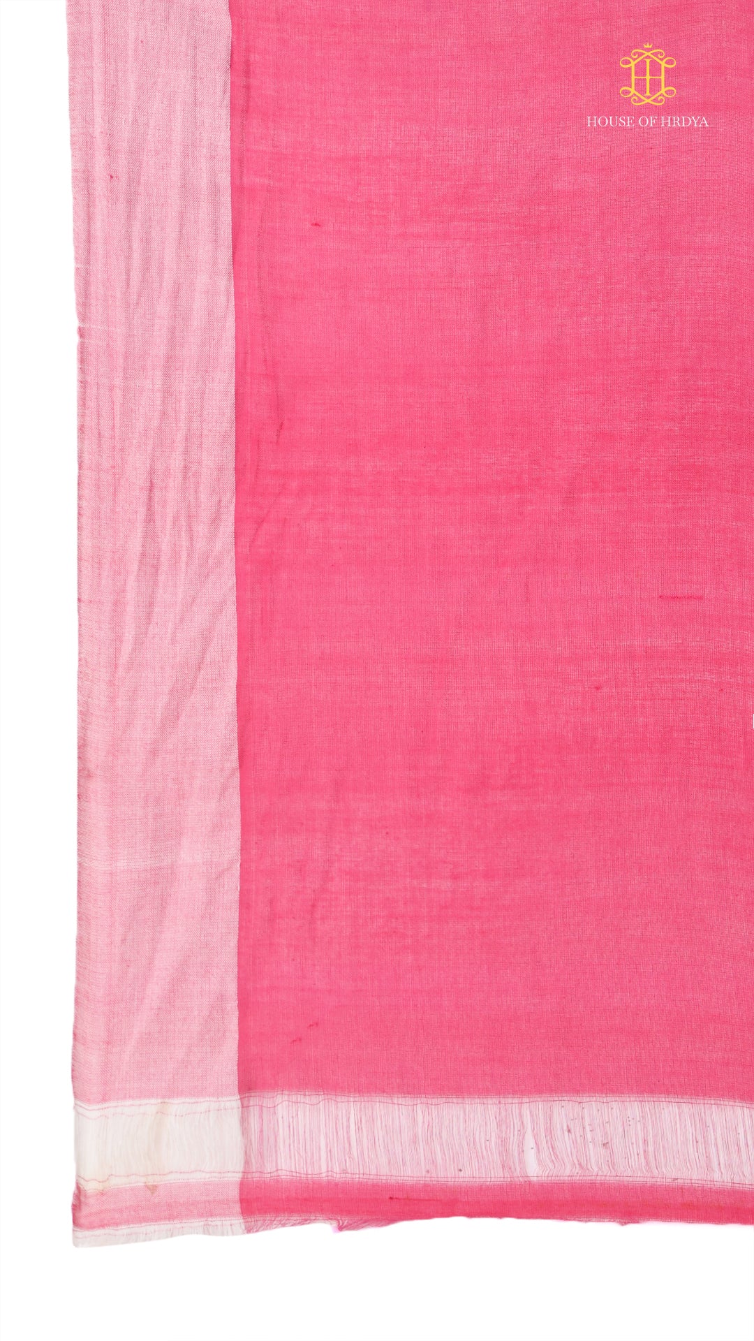 Nirva Jamdani Pink Saree