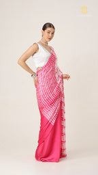 Baandh Gulab Modal Silk Shibori