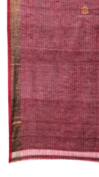 Nirva Aaroh Maroon Saree