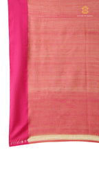 Nirva Jamdani Peach Saree
