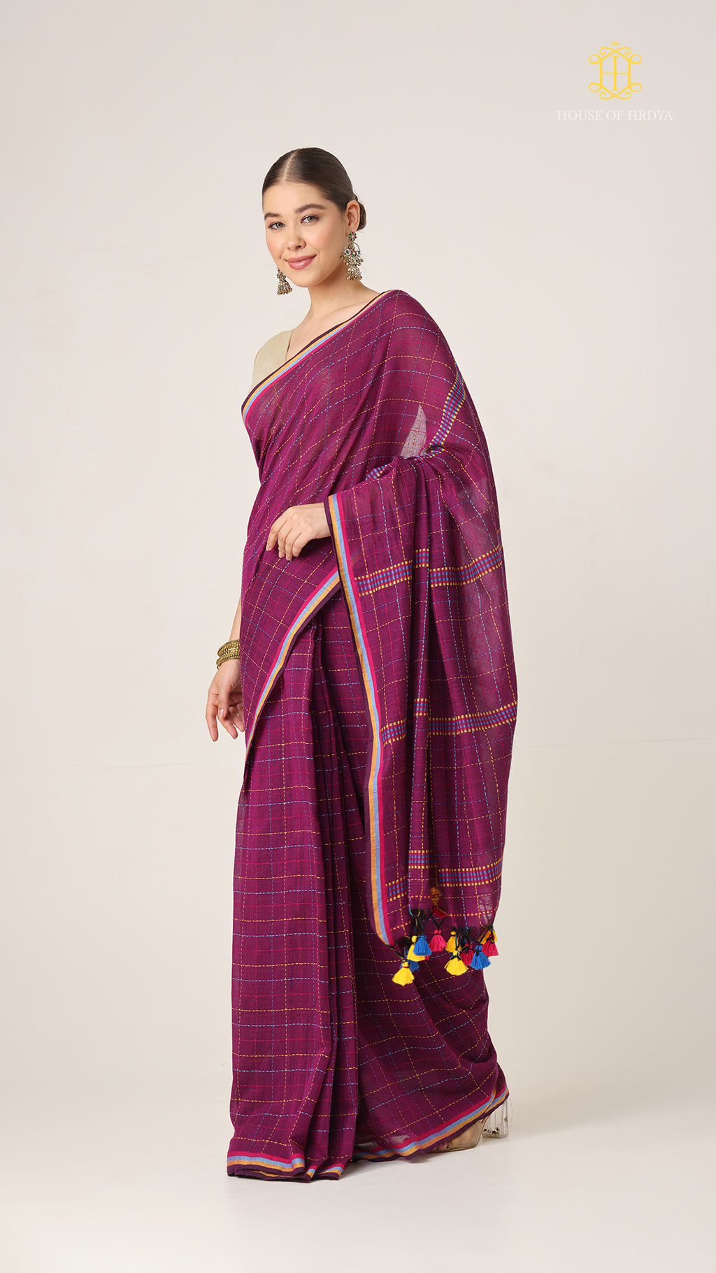 Nirva Kantha Jamun Saree