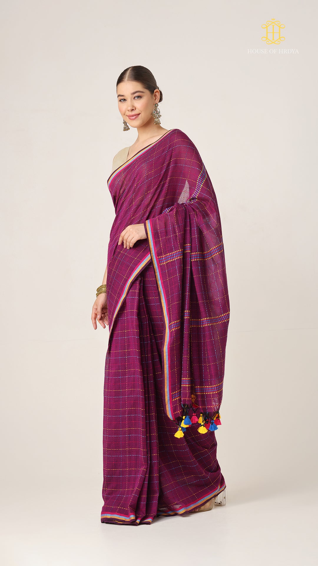 Nirva Kantha Jamun Saree