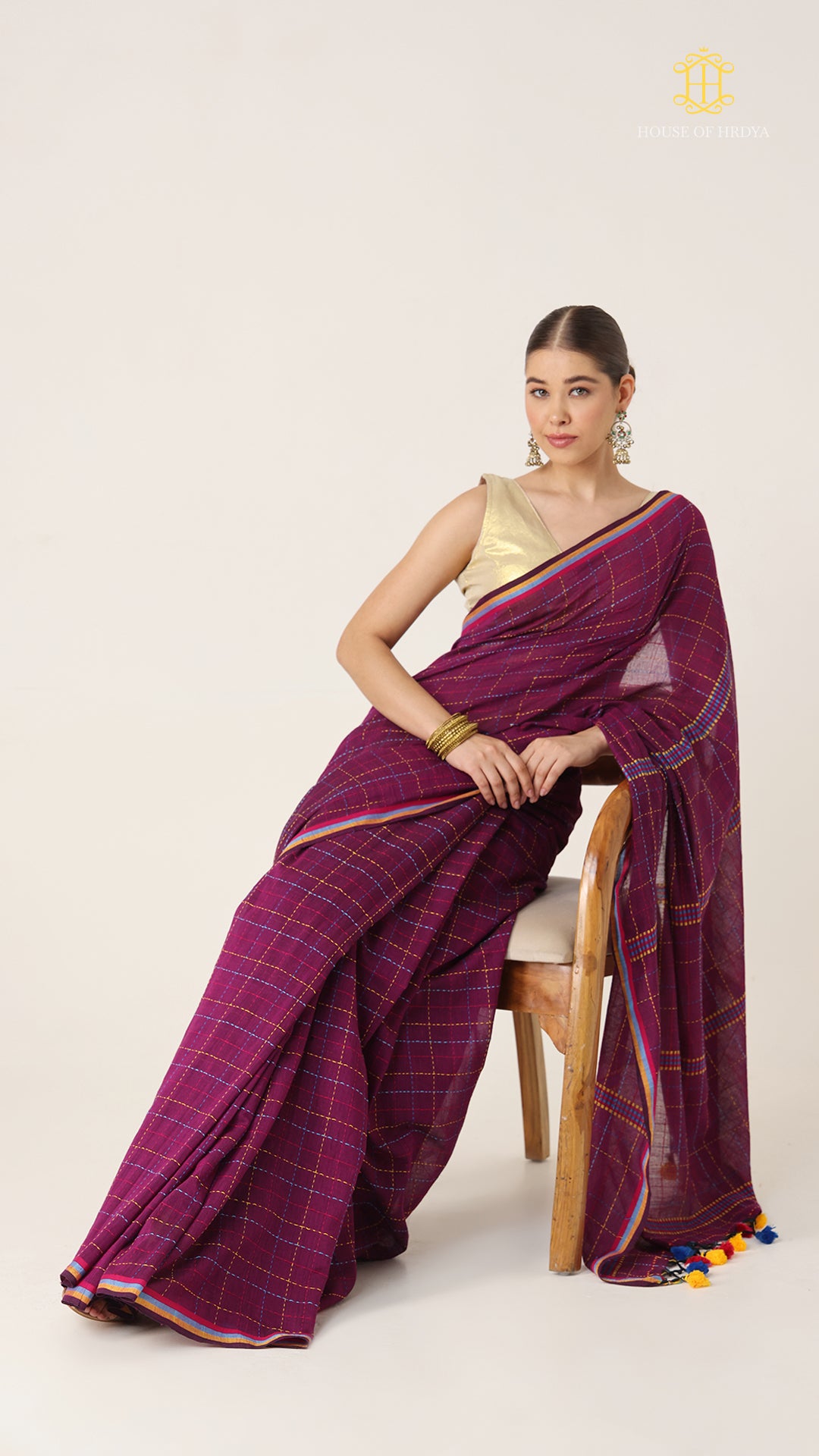 Nirva Kantha Jamun Saree