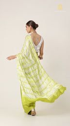 Baandh Gulab Modal Silk Shibori