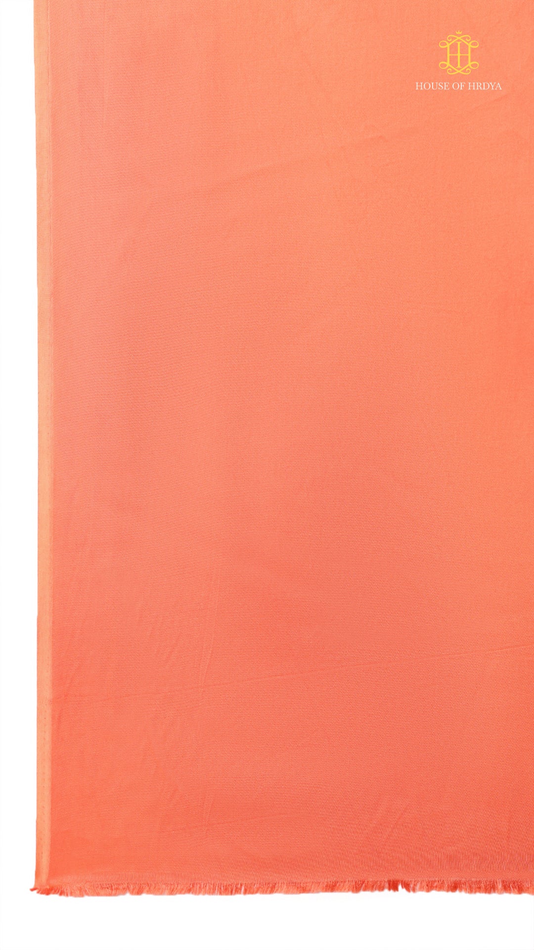 Baandh Peach Modal Silk Shibori