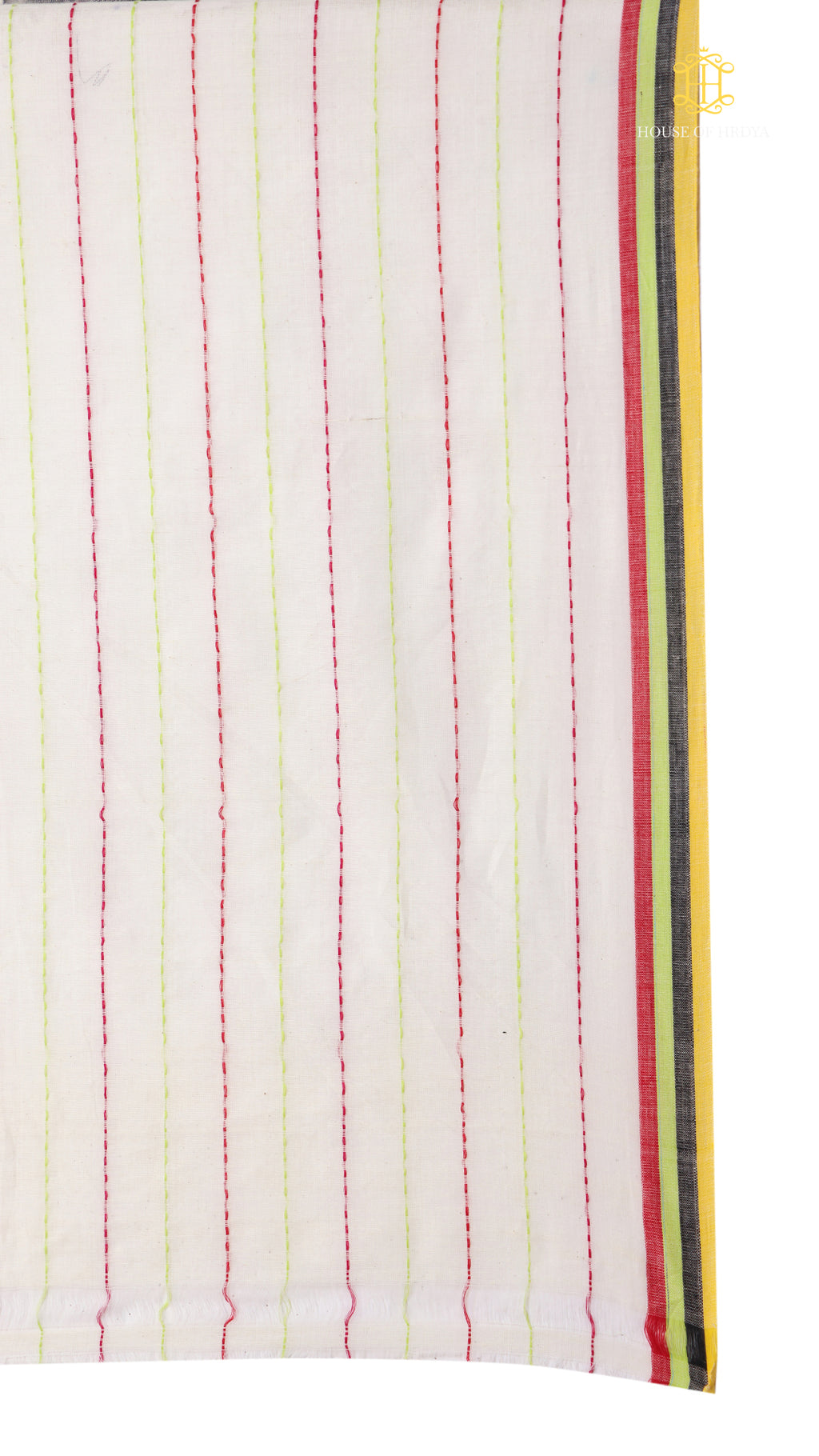 Nirva Kantha Shwet Saree