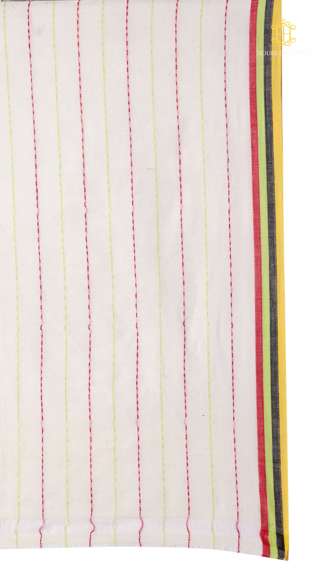 Nirva Kantha Shwet Saree