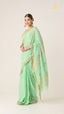 Nirva Aaroh Green Saree