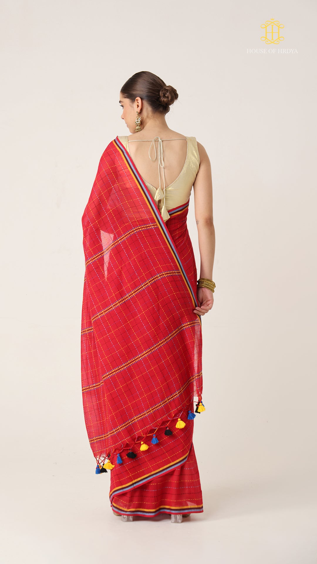 Nirva Kantha Laal Saree