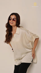 Kaftan Plain White