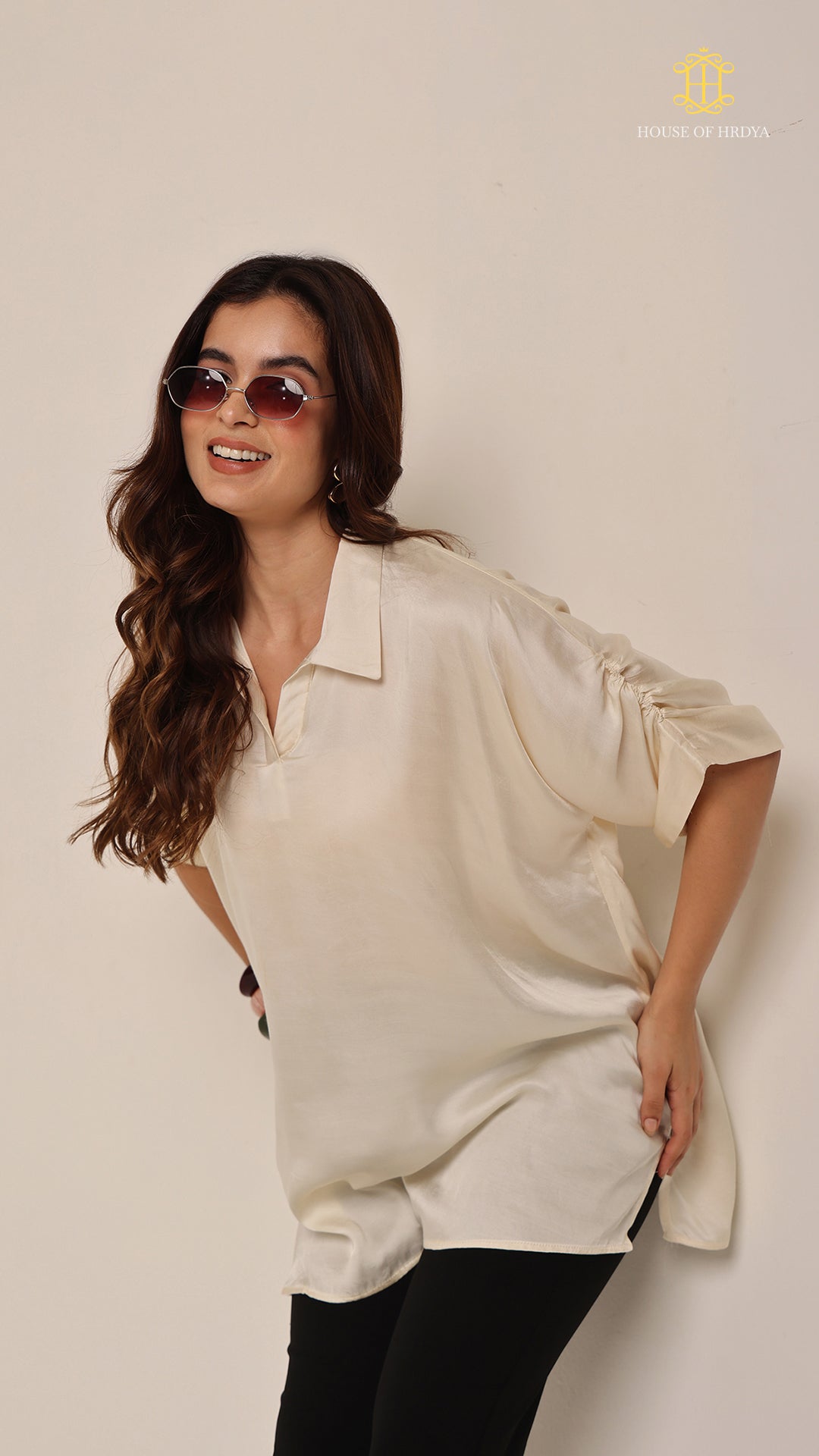 Kaftan Plain White