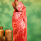 Pure Banarasi Silk Saree Pink