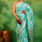 Pure Banarasi silk saree in Blue