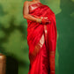 Red banarasi Saree