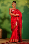 Red banarasi Saree