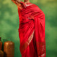 Red banarasi Saree