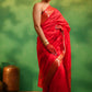 Red banarasi Saree