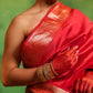 Red banarasi Saree