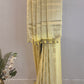 Fluid Grace Light Yellow Saree