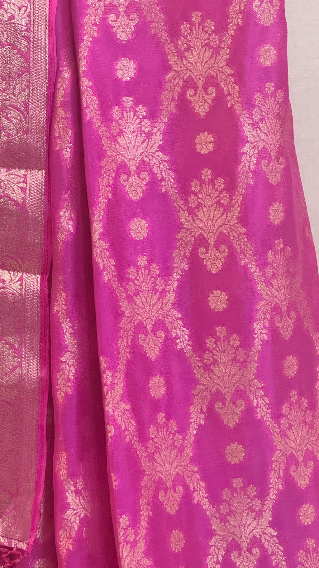 Fluid Grace Light Pink Saree