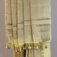 Fluid Grace Light Yellow Saree