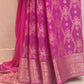 Fluid Grace Light Pink Saree