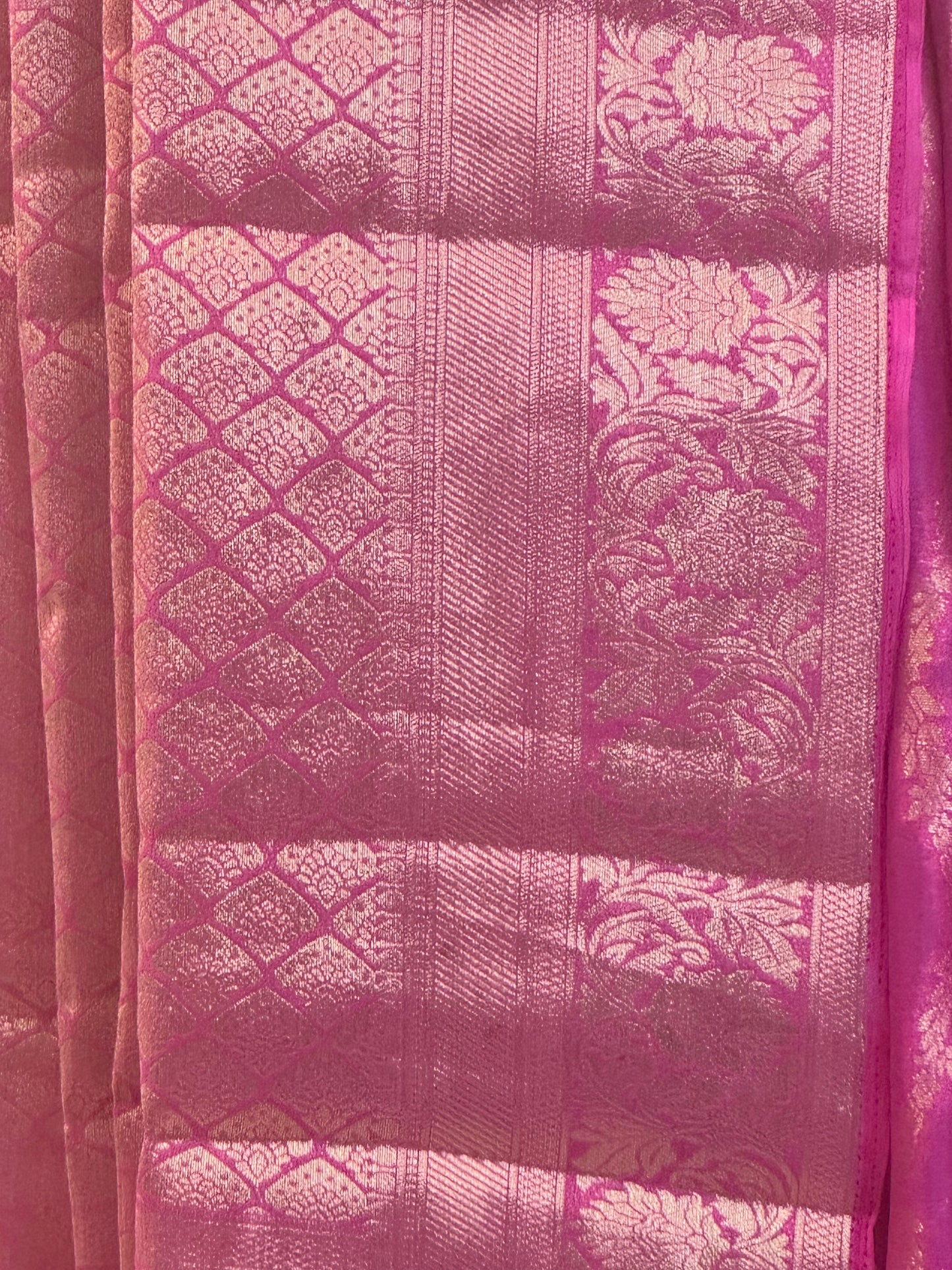 Fluid Grace Light Pink Saree