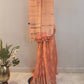 Fluid Grace Light Peach Saree