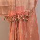 Fluid Grace Light Peach Saree