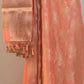 Fluid Grace Light Peach Saree